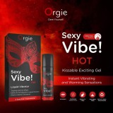 Gel stimulant Sexy Vibe! HOT Kissable Exciting Gel 15ml, Orgie