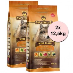 WOLFSBLUT Wide Plain Adult 2 x 12,5 kg foto