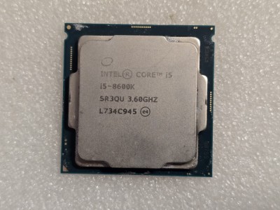 Procesor Intel Core i5-8600K Coffee Lake, 3.60GHz, 9MB, Socket 1151 foto
