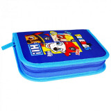 Penar neechipat cu un compartiment si 2 extensii,model PawPatrol,albastru,21x14x4 cm, Starpak