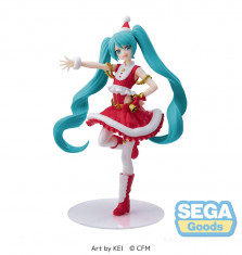 Hatsune Miku Luminasta PVC Statue Hatsune Miku Christmas 2023 20 cm foto