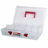 Organizator cu Maner Proline 35729, 6 Casete, 85x298x400mm, Plastic, Atelier/Casa
