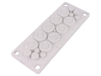 Garnitură Elastomer Termoplastic TPE Multiorificii foto