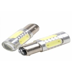 1157-60T-7.5W - Bec cu LED auto, 12V alb