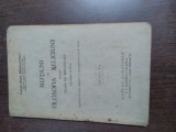 NOTIUNI DE FILOSOFIA RELIGIUNII - Clasa VII-a - Ioan Mihalcescu - 1936, 96 p., Alta editura, Clasa 7, Religie