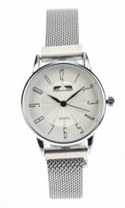 Ceas dama Matteo Ferari casual-elegant, ARGINTIU - MF172LASILVER foto