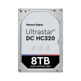 Hard disk server WD Ultrastar DC HC320 8TB SAS 7200 RPM 3.5 inch Secure Erase Bulk