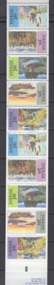 SUEDIA 1996 PICTURA VARA IN PICTURA SERII IN CARNET STARE MNH foto