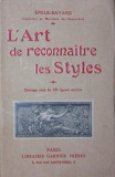 L ART DE RECONNAITRE LES STYLES