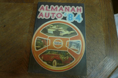 Almanah auto 1984 foto