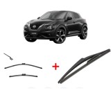 Cumpara ieftin Set 3 stergatoare NISSAN JUKE (F16_) 2019, parbriz si luneta, Valeo Silencio