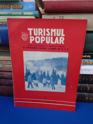 REVISTA TURISMUL POPULAR * NR. 1 / 1951 foto
