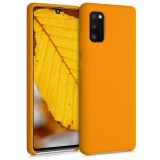 Husa pentru Samsung Galaxy A41, Silicon, Portocaliu, 52301.201, Carcasa, Kwmobile
