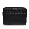 Husa Pouch Guess Quilted Collection, pentru Apple MacBook 13&quot;-13.3&quot;, Negru