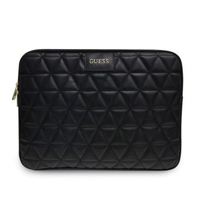 Husa Pouch Guess Quilted Collection, pentru Apple MacBook 13&amp;quot;-13.3&amp;quot;, Negru foto