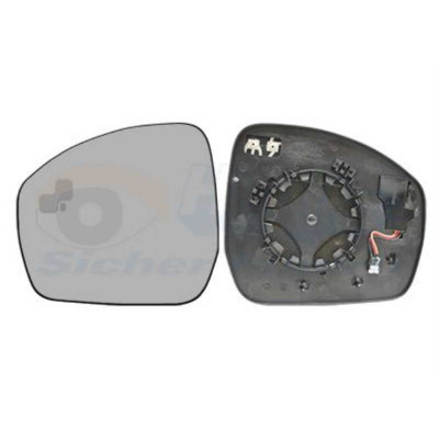 Geam oglinda exterioara cu suport fixare Land Rover Range Rover Evoque, 05.2015-, Discovery Sport, 10.2014-, Range Rover VELAR 2017-; Jaguar E-Pace 2 foto