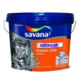 Vopsea superlavabila pentru interior super alba 3D ACTIV, Alb, Savana, cu rezistenta la mucegai