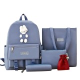 Set 4 piese albastru