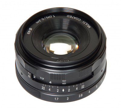 Obiectiv manual Meike 35mm F1.7 pentru Sony E-mount foto