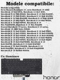 Tastatura Laptop, Huawei, MateBook D15 BoH-WAP9R, iluminata, neagra, layout US