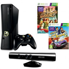 Consola XBOX Xbox 360 S 4GB + Kinect + Adventures + Joy Ride - 60366 foto