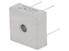 Punte Redresoare Monofazată 200V 25A 400A KBPCW