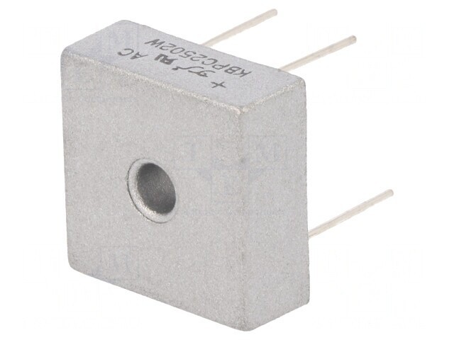 Punte Redresoare Monofazată 200V 25A 400A KBPCW