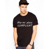 Tricou barbati negru - Mie-mi place complicat - XL