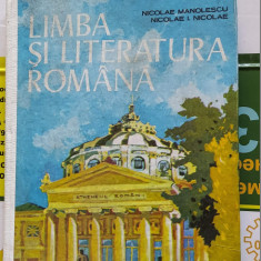 LIMBA SI LITERATURA ROMANA CLASA A XII A , ANUL 1985