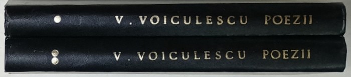POEZII de VASILE VOICULESCU , VOLUMELE I - II , EDITIE CARTONATA , 1968