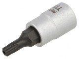 Cap Tubulară Torx Protecție T20H 1/4 33mm