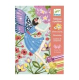 Cumpara ieftin Atelier creativ Djeco - Zane, cu sclipici