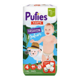 Scutece Pants Maxi Nr. 4, 9-15 Kg Fashion &amp; Nature, 44 bucati, Pufies