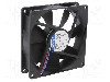 Ventilator 92x92x25mm, 12V DC, volum aer 72m3/h, lagar cu glisare, EBM-PAPST - 3412NGME