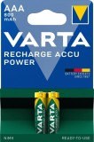 Set acumulatori R3 AAA 800mAh Ready2Use 2buc/blister Varta