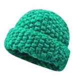 Caciula tricotata verde