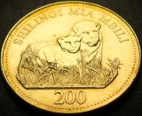 Moneda exotica 200 SHILINGI - ZANZIBAR (TANZANIA), anul 1998 * cod 2975