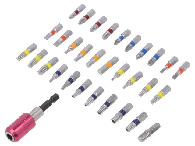 Kit Capete Șurubelniță 25mm și Suport Universal Magnetic