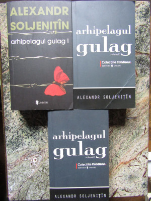 Arhipelagul Gulag 3 volume, Alexandr Soljenitin foto