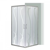 Cumpara ieftin Cabină de duș pătrată Spirit BAMBOO 90x90, fără cădiță de duș
