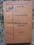 Serban Beligradeanu - Legislatia muncii 1990-1991 / comentata / VOL 1