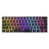 Tastatura gaming mecanica White Shark Ashiko 2, Switch Red, Negru