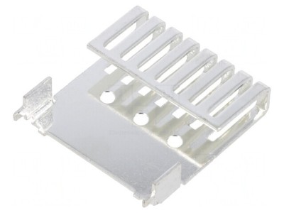 Radiator Extrudat Argintiu 44.7x44.5x10.2mm foto