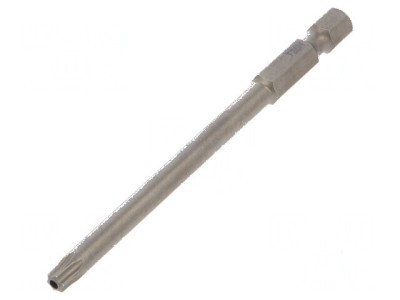 Capăt de şurubelniţă Torx T25H cu protecţie, lungime 90mm foto