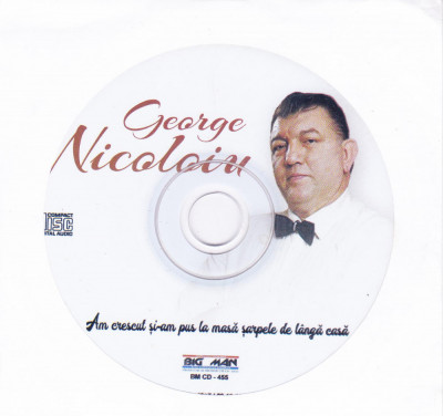 CD Pop: George Nicoloiu - Am crescut si-am pus la masa sarpele de langa casa foto