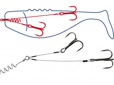 Montura Nr.2 V-Lures Surfstrand 1x7/18kg - Dragon foto