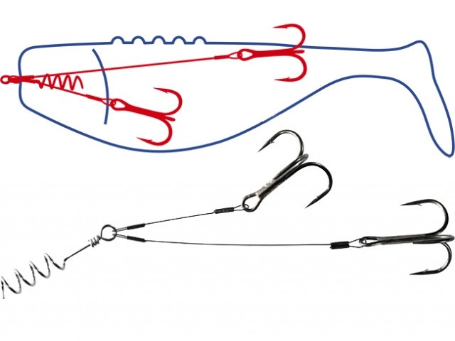 Montura Nr.2 V-Lures Surfstrand 1x7/18kg - Dragon