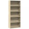 Gossi biblioteca, stejar sonoma, 80x30x189 cm, lemn prelucrat