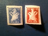 Serie Polonia 1956 - SAH , 2 valori