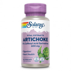 Anghinare (Artichoke) 300mg, 60cps, Solaray foto